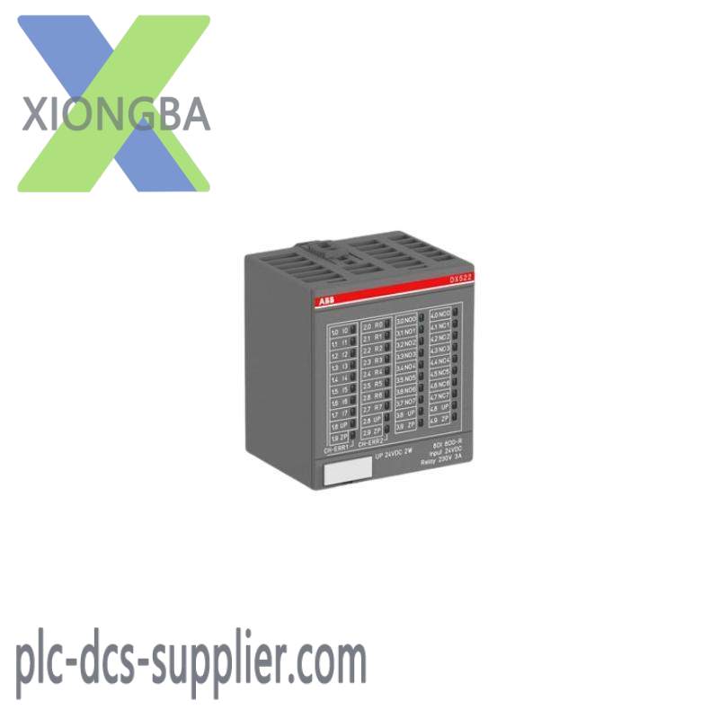 ABB DX522 1SAP245200R0001 Digital input/output module.