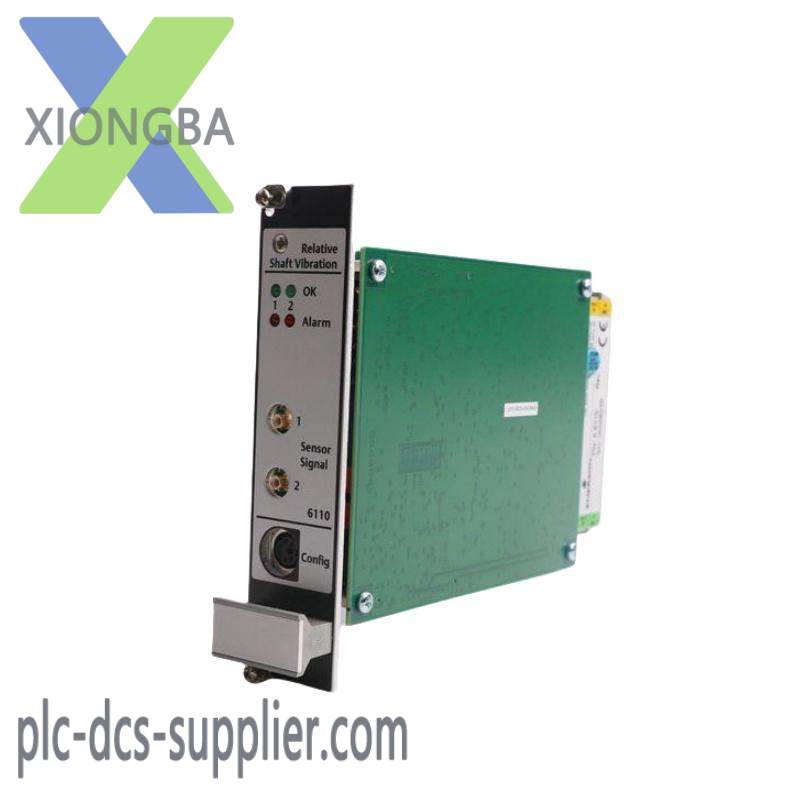 EMERSON A6110 Axis Relative Vibration Monitoring Module