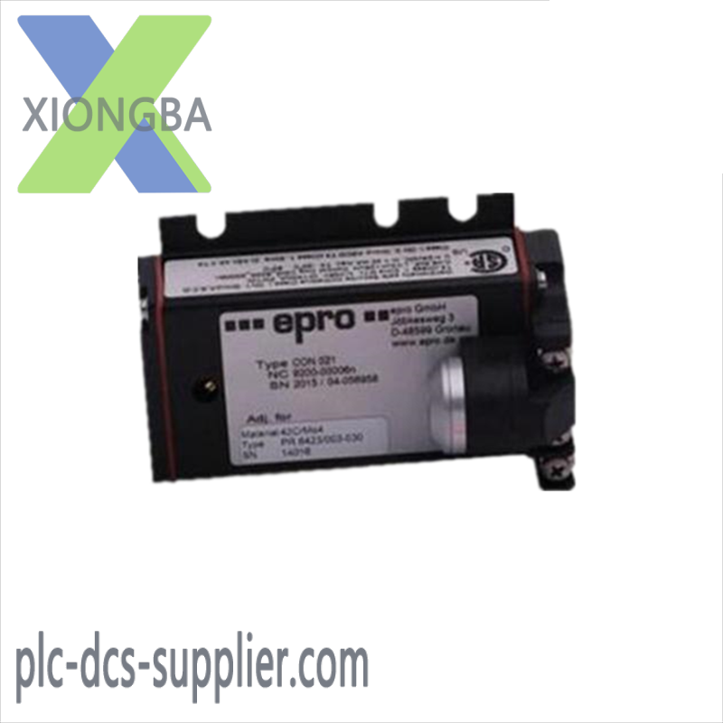 EMERSON A6125 Case Piezoelectric Vibration Monitor
