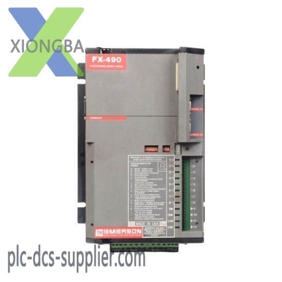 Emerson DeltaV FX490 Servo Driver