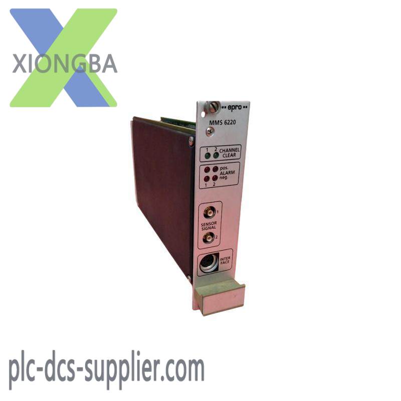 Emerson Epro MMS6220 Power Supply