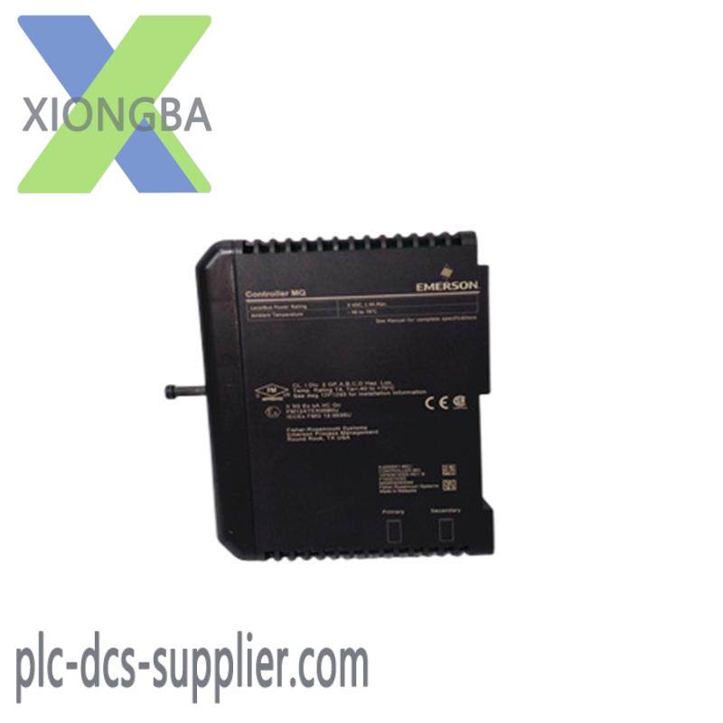 EMERSON KJ2005X1-MQ1 12P6381X022 MQ Controller