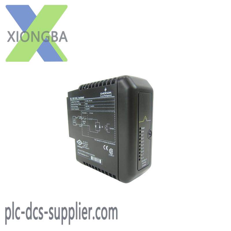 Emerson KJ3001X1-CA1 12P1980X062 DISCRETE INPUT MODULE