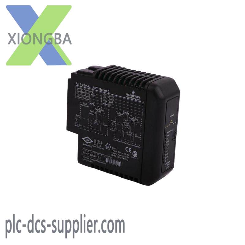 EMERSON KJ3203X1-BA2 13P0085X012 DeltaV Module