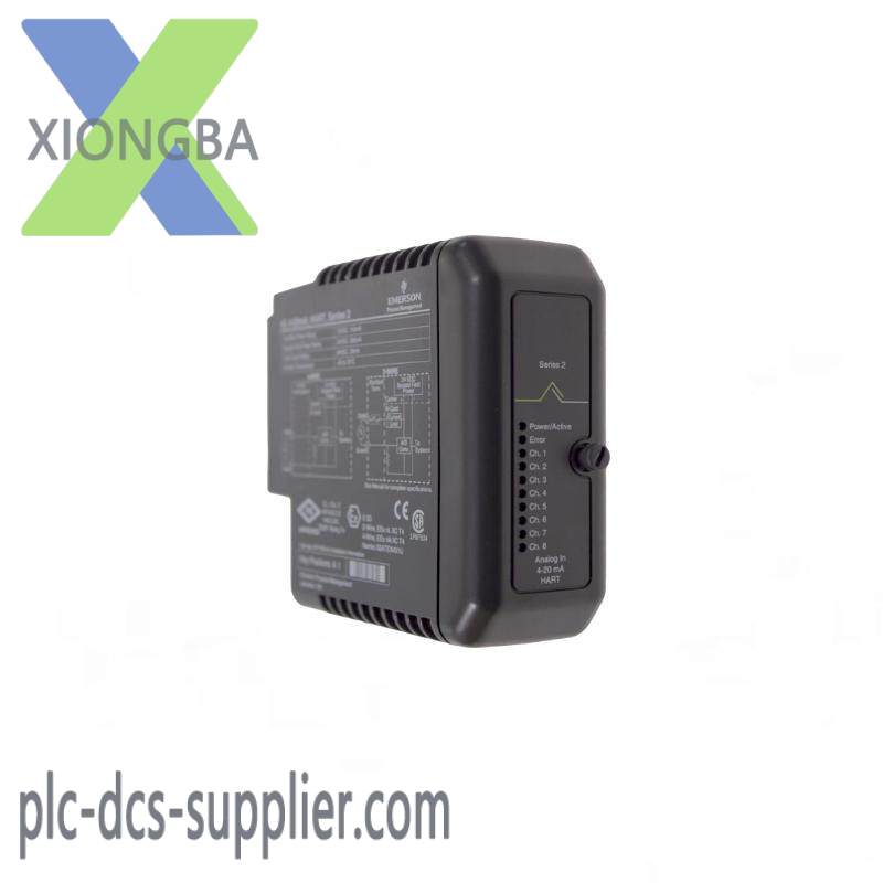 EMERSON KJ3222X1-BA1 12P2532X142 DeltaV™ Analog Input Card