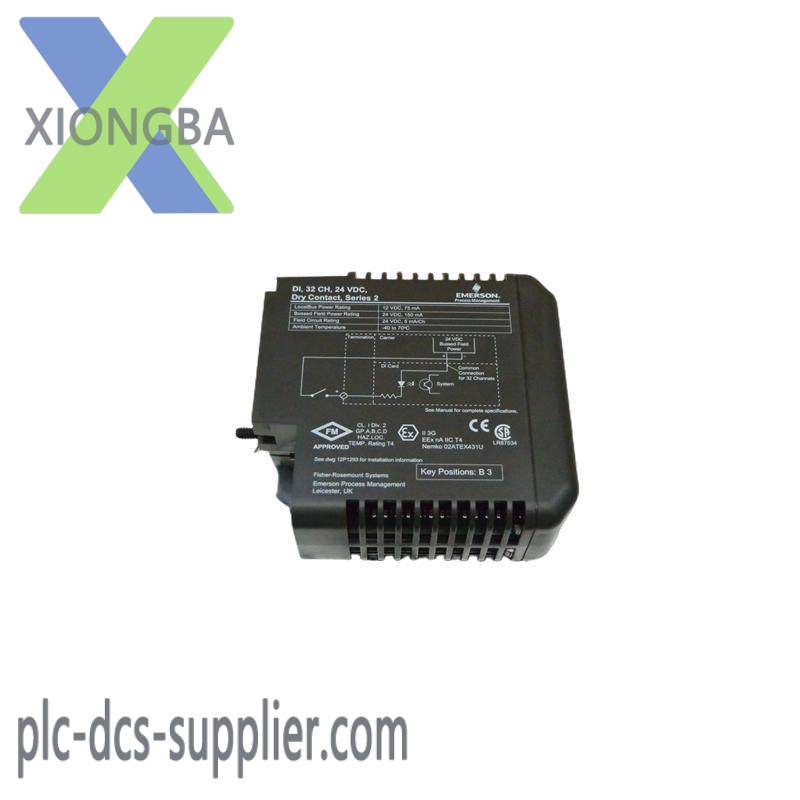 EMERSON KJ3222X1-EA1 12P2533X022 Input Module