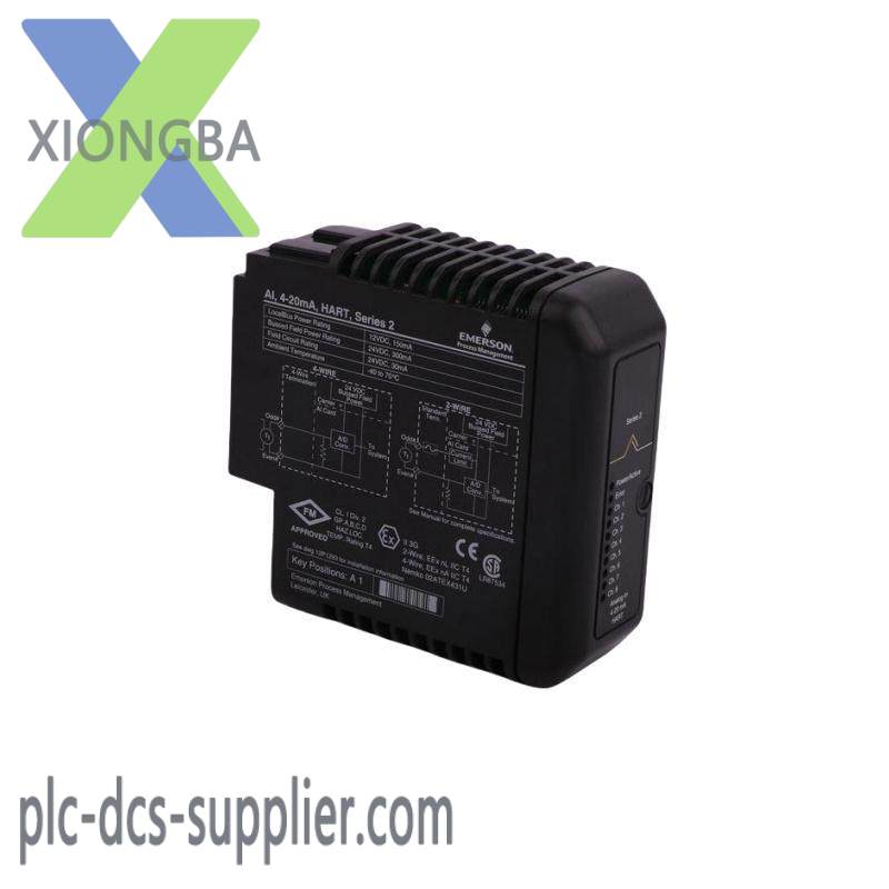 Emerson KJ3223X1-BA1 12P2871X012 ANALOG MODULE