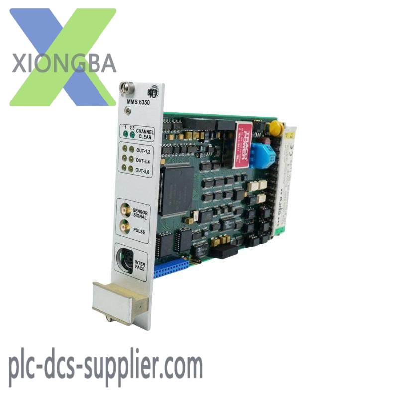 Emerson MMS6350 Digital Overspeed Protection System