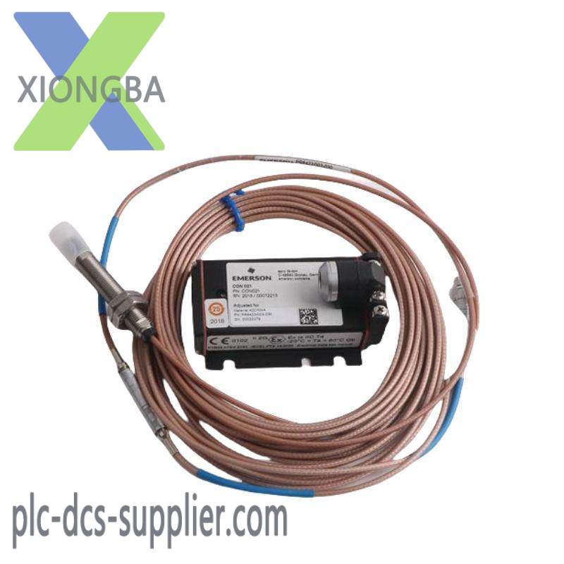 Emerson PR6423/002-131 CON021 Eddy Current Displacement Sensor