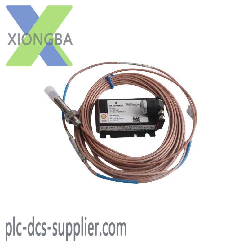 Emerson PR6424/01 CS CON021 Eddy Current Sensor