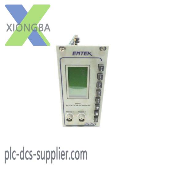 ENTEK C6675 6600 Rotation Monitor Display