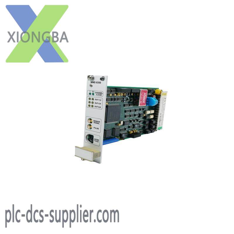 EPRO MMS6350 speed measurement card
