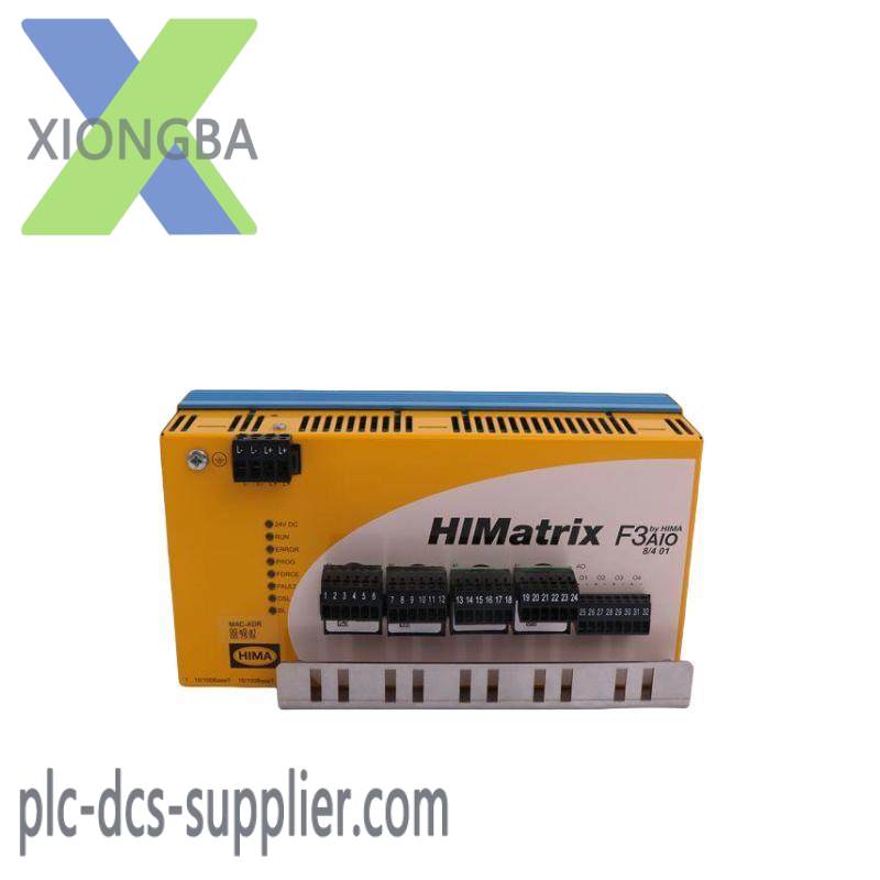 HIMA F3 AIO 8/4 01 F3AIO8/401 HIMatrix Safety-Related Controller