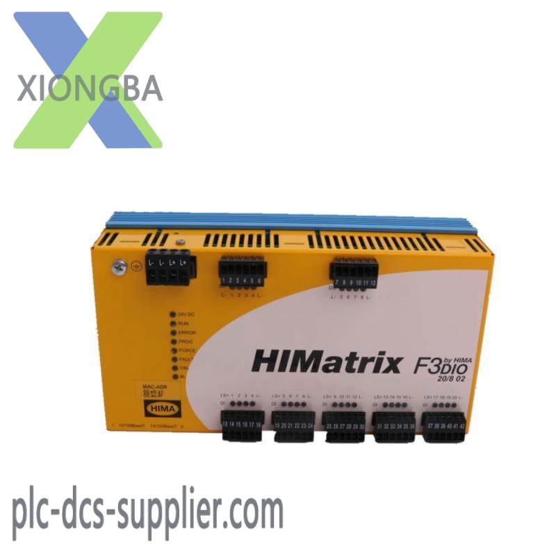 HIMA F3 DIO 20/8 02 F3DIO20/802 Safety Module