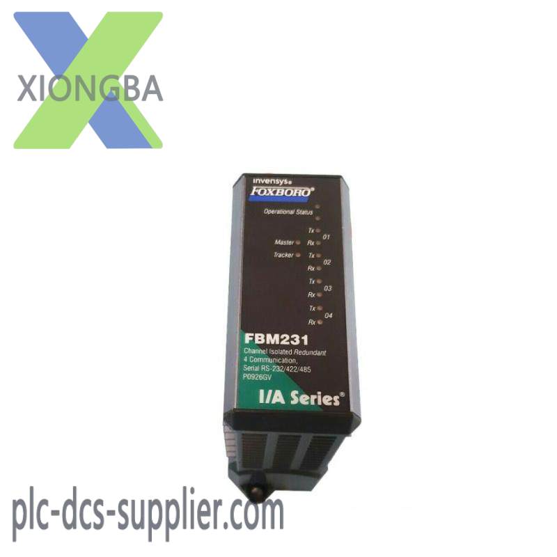 FOXBORO FBM231 I/A SERIES DCS CARD MODULE