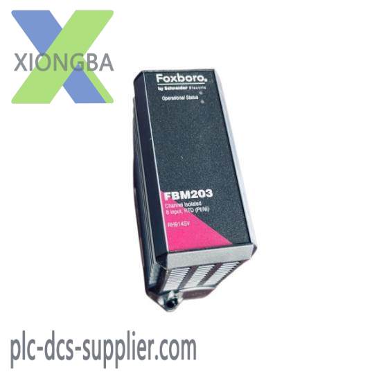 FOXBORO FBM203 RH914SV Channel Isolated input module