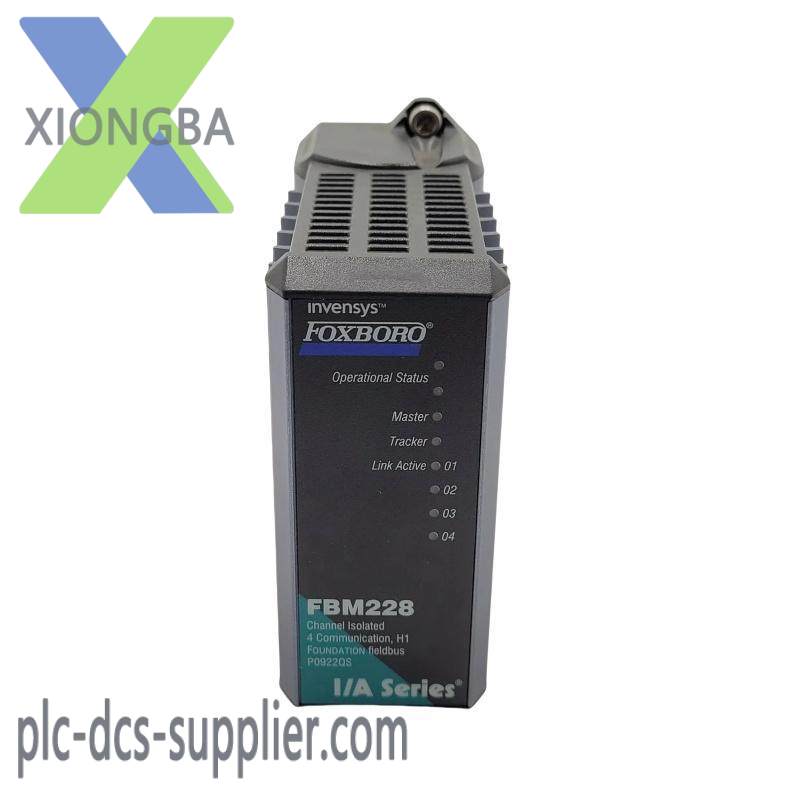 Foxboro FBM228 P0922QS Fieldbus Module 4 Port