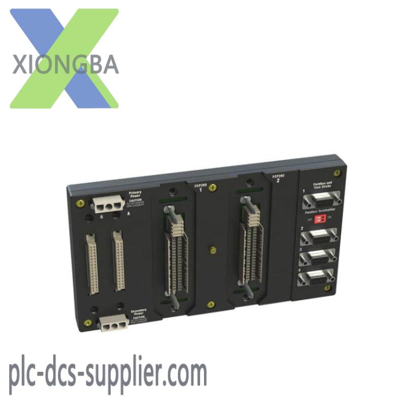 FOXBORO RH924YF DIN-Rail Mounted Modular Baseplate