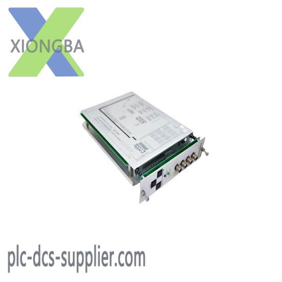 GE Bently Nevada 3300/03 3300/03-01-00 System Monitor PLC Module