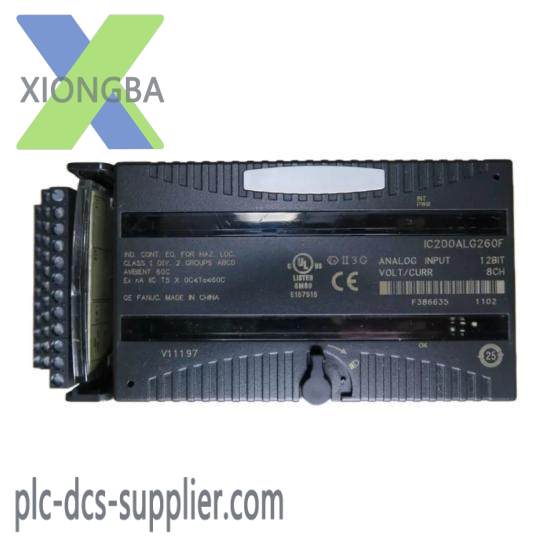 GE FANUC IC200ALG260