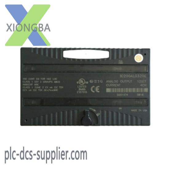 GE FANUC IC200ALG620 Analog Input I/O
