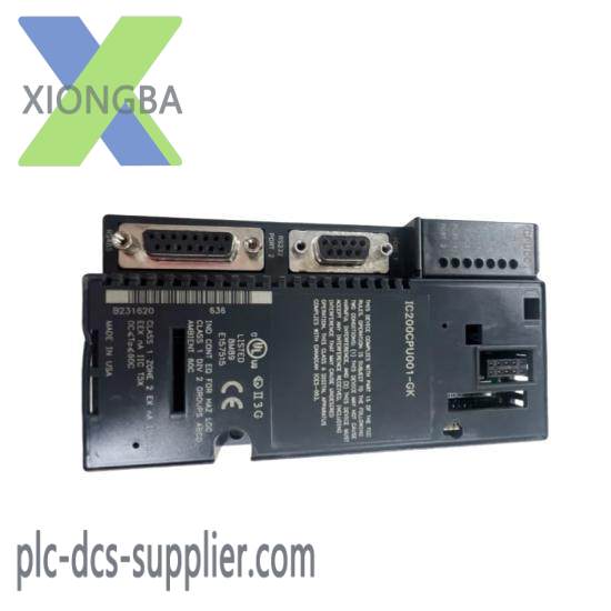 GE FANUC IC200CPU001 CPU