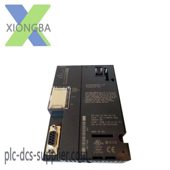 GE Fanuc IC200PBI001FF  PAC Systems RX3i