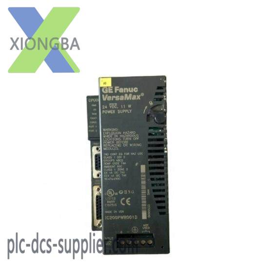 GE Fanuc IC200PWR001D  Versamax PLC