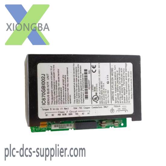 GE FANUC IC670GBI002J