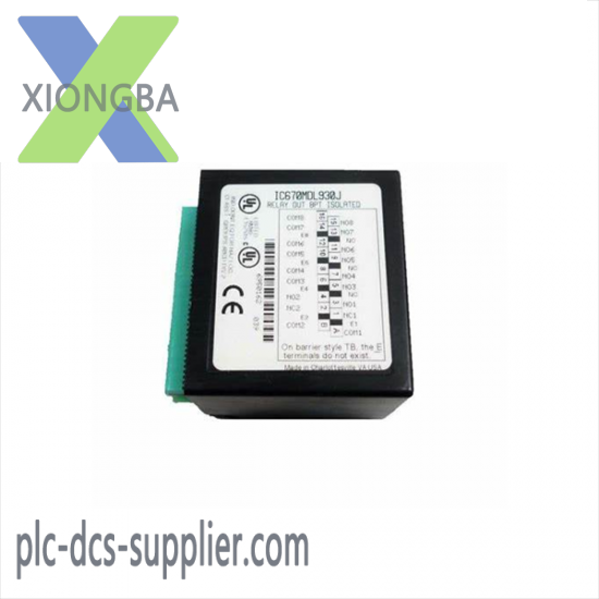GE FANUC IC670MDL930 relay output module