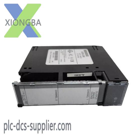 GE FANUC IC693ALG390 Analog Output I/O