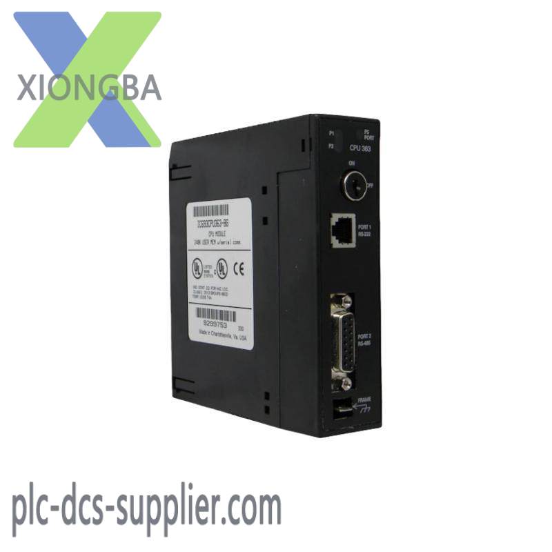 GE FANUC IC693CPU360 Central Processing Unit (CPU) 360 Module