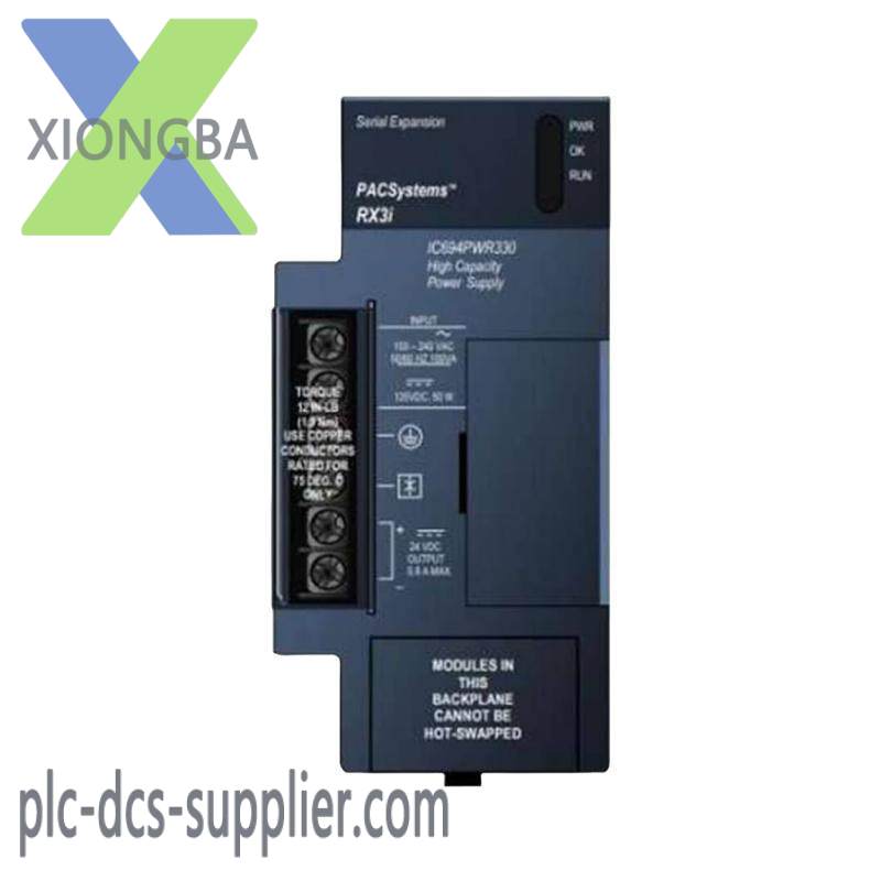 GE FANUC IC694PWR321 POWER SUPPLY