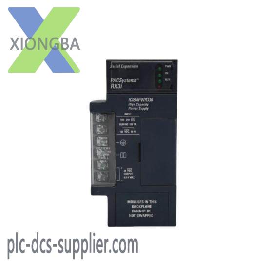 GE FANUC IC694PWR330 Power Supply
