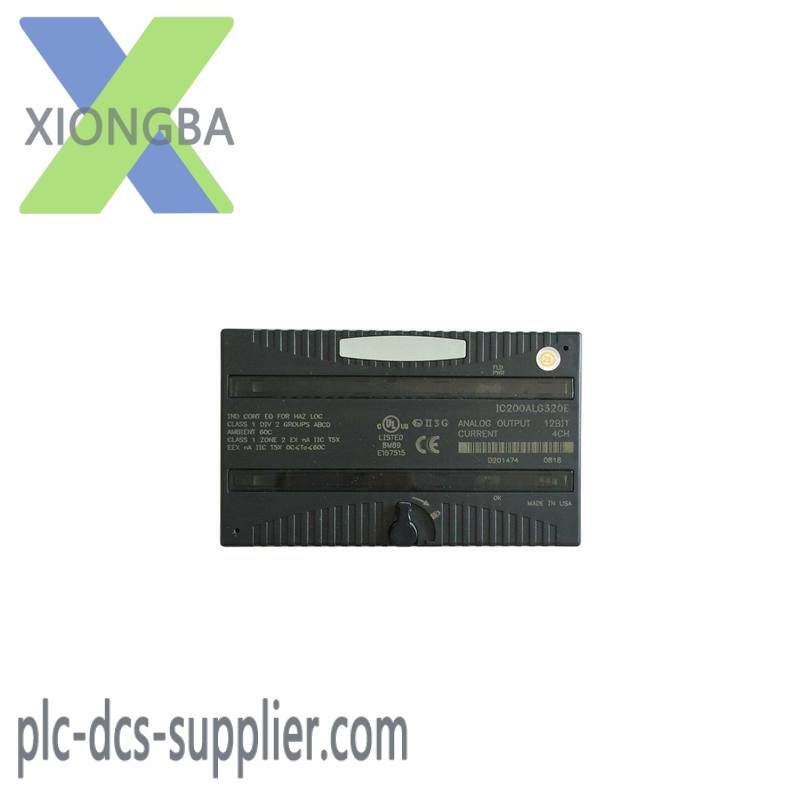 GE IC200ALG320 OUTPUT MODULE
