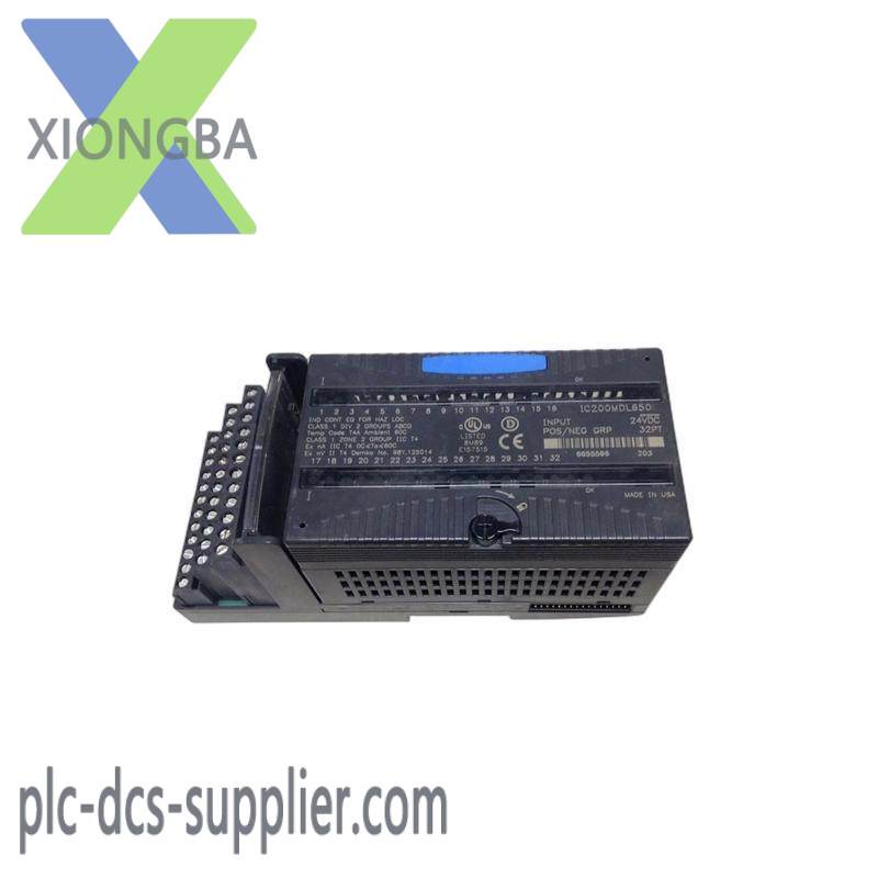 GE IC200MDL650 Digital input module