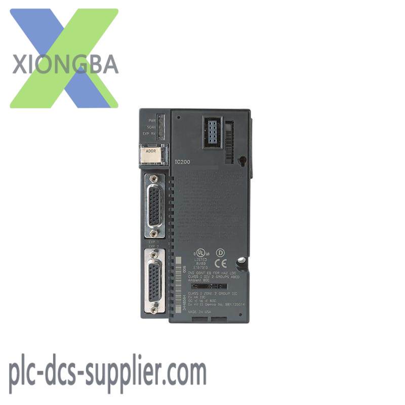 GE IC200PNS001 REMOTE I/O UNIT