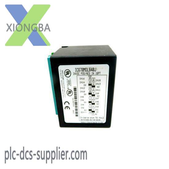 GE IC670MDL640