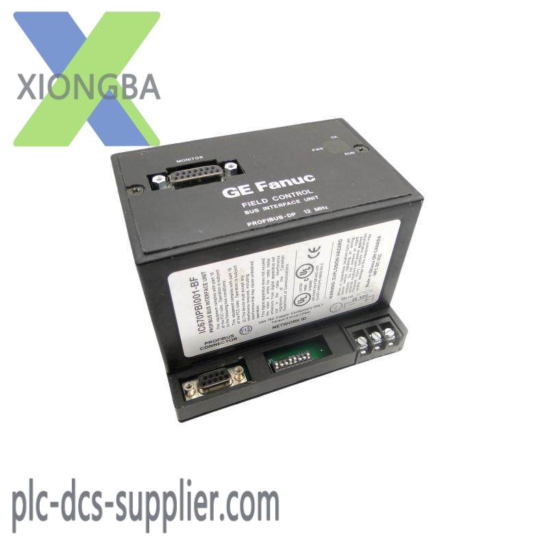 GE IC670PBI001