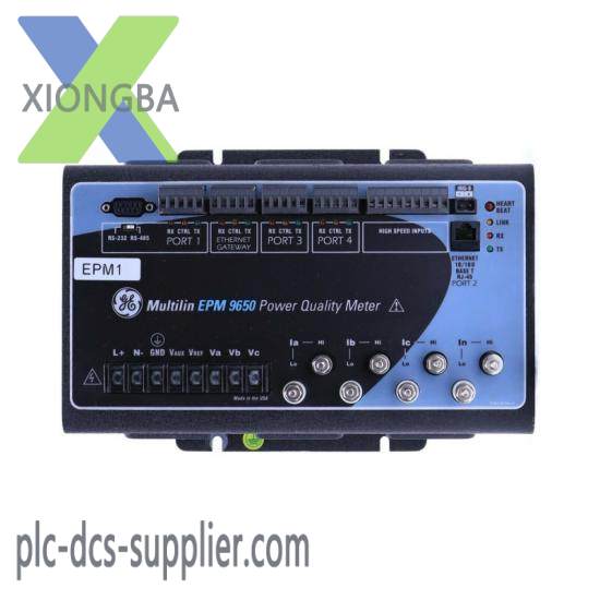 GE PL96501A0A10000 MULTILIN EPM 9650 POWER QUALITY METER