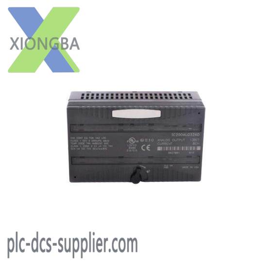 General Electric Fanuc IC200ALG326 Analog Output Module
