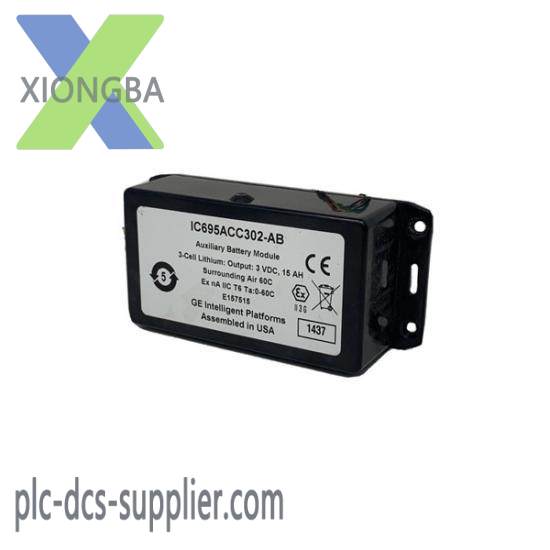General Electric FANUC IC695ACC302AB Battery Module