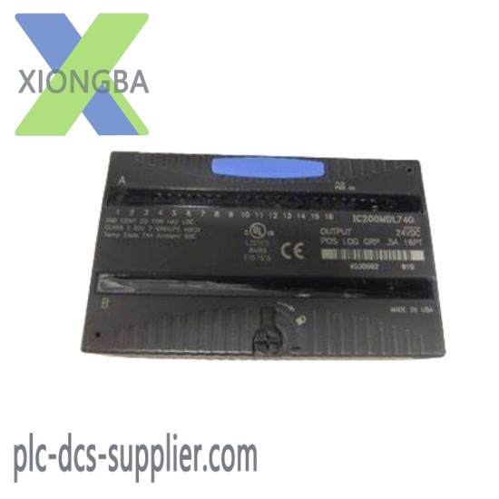 GENERAL ELECTRIC IC200MDL740