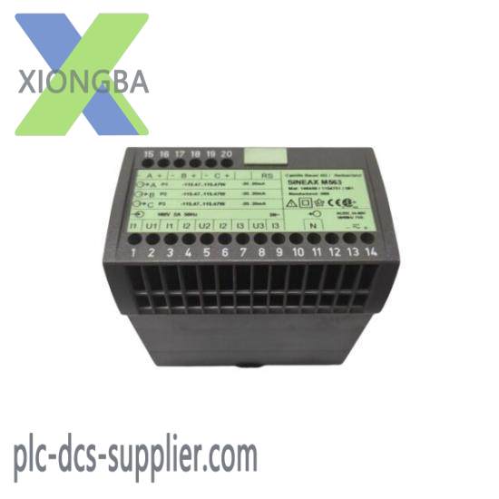 GMC SINEAX M563 Analog Out