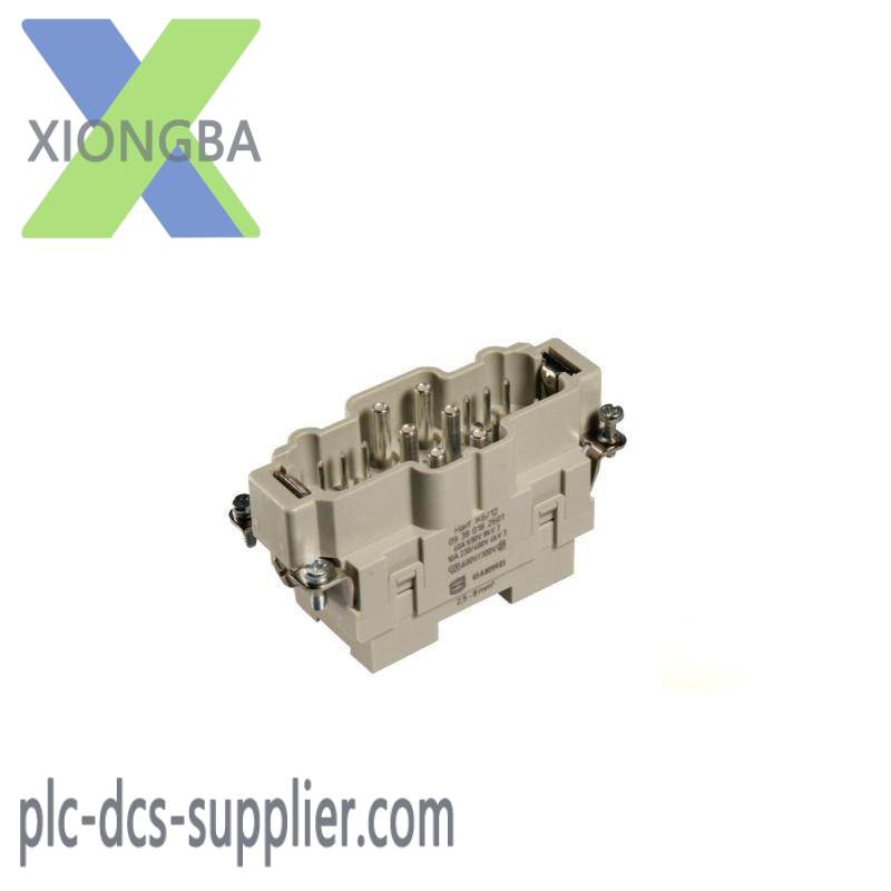 HARTING 09380182601 RECTANGULAR HAN INSERT, PLUG 18WAY SCREW
