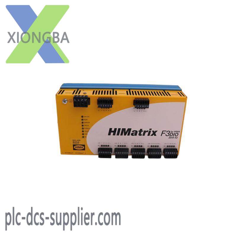HIMA F3 DIO 20/8 02 F3DIO20/802 Remote I/O Module