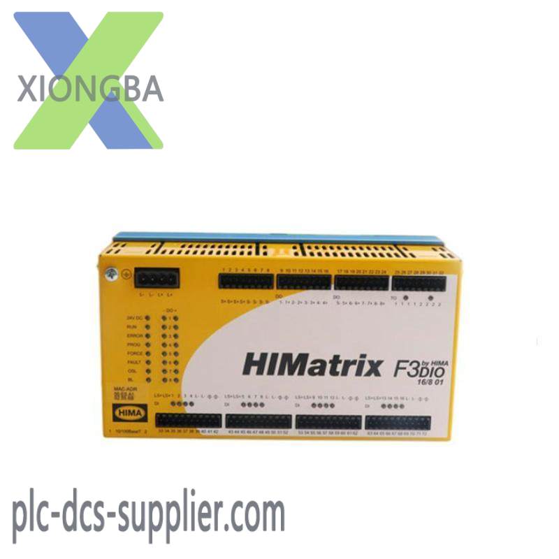 HIMA HIMATRIX F60DIO24/1601 F60 DIO 24/16 01 Safety-Related Controller