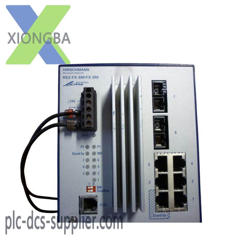 HIRSCHMANN RS2-FX-SM/FX-SM ETHERNET RAIL SWITCH
