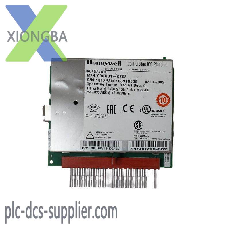 honeywell 900H01-0202 digital output relay module