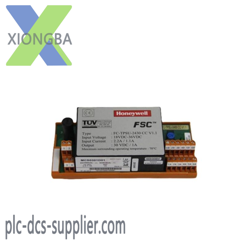 HONEYWELL FC-BSN-1608 SAFE NAMUR SENSOR CONVERTER DCS MODULE